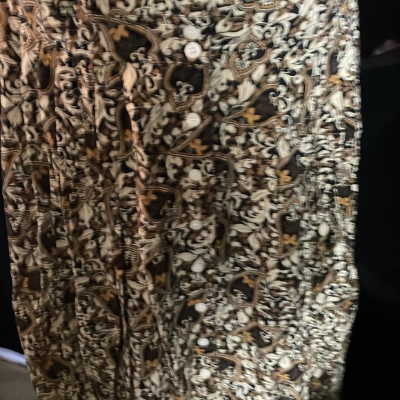 RARE FIND Vintage 80s NANCY G. Puritan Collar Wrap Dress Sz 22W 100% Rayon - Picture 4 of 11